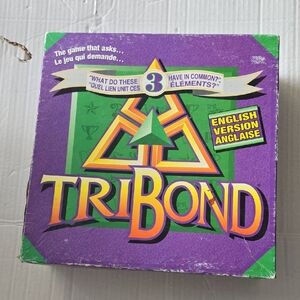 Vintage TriBond Board Game (1992) 100% Complete
